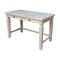 International Concepts Desk, 24 in D X 48 in W X Parawood, Unfinished KOF-72-C47-1 - alternate 3